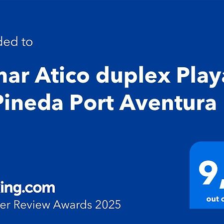 Aimar Atico Duplex Playa La Pineda Port Aventura 아파트 외부 사진